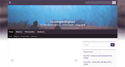 Desktop Screenshot of growingnottingham.com